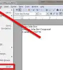 Make Labels Using Open Office Writer