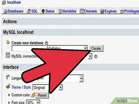 Image titled Create a Database in phpMyAdmin Step 5