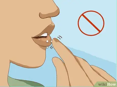 Image titled Treat an Infected Lip Piercing Step 16