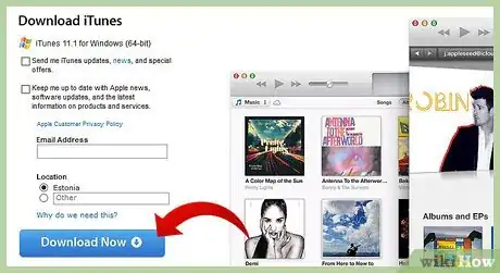 Image titled Create a Free Account on iTunes for Windows PC Step 1