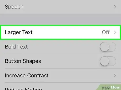 Image titled Change The Font Size on an iPhone Step 9