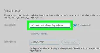 Change a Skype Email Address