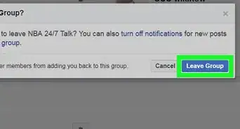 Leave a Facebook Group