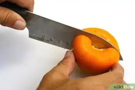 Image titled Cut a Persimmon Step 4