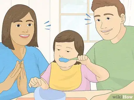 Image titled Get Your Toddler to Eat with Utensils Step 11