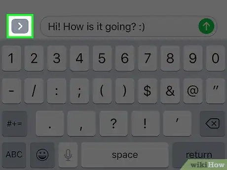 Image titled Send Messages on an iPhone Step 6