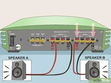 Image titled Bridge an Amplifier Step 7