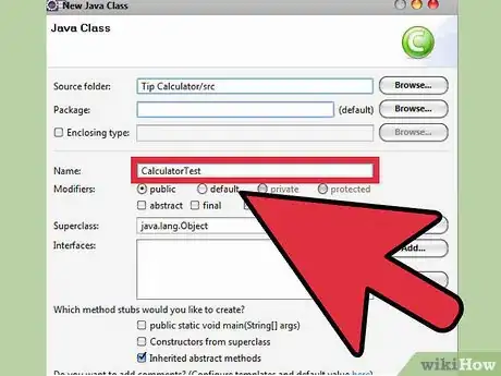 Image titled Write a Java Program With Two Classes Using Eclipse Step 4