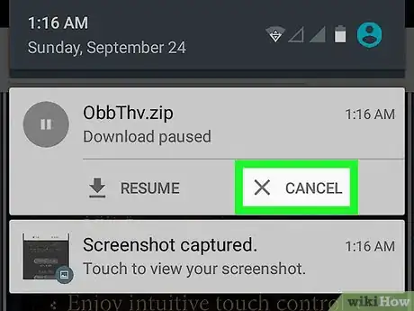 Image titled Stop a Download on Android Step 6