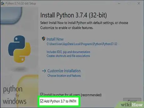 Image titled Install Python on Windows Step 4