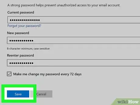 Image titled Change a Hotmail Account Password Step 4