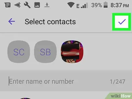 Image titled Create a Group Chat in Viber for Smartphones Step 12