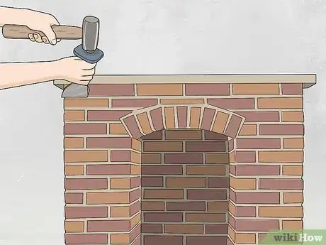 Image titled Remove a Brick Fireplace Step 13