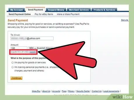 Image titled Pay in Foreign Currency on Paypal Step 5