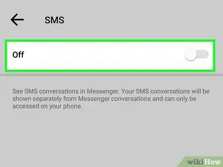 Image titled Remove SMS from Messenger Step 4