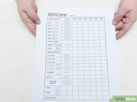 Image titled Play Yahtzee Step 1