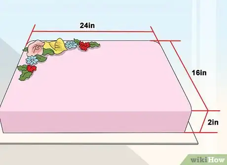 Image titled Cut a Sheet Cake Step 1