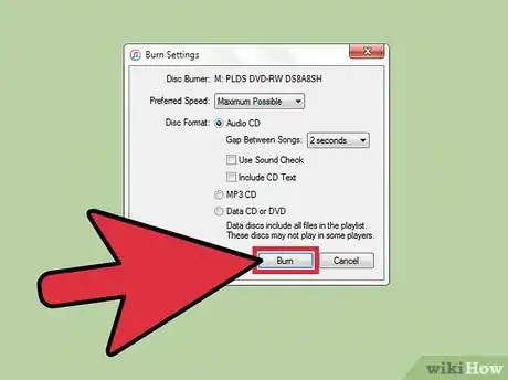 Image titled Burn Music to an Audio CD Step 13