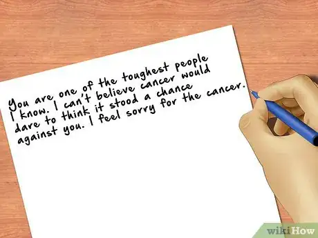 Image titled Write to Someone Who Has Been Diagnosed With Cancer Step 5