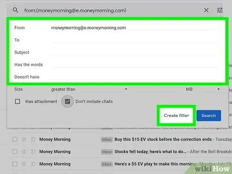 Image titled Create a Filter in Gmail Step 2
