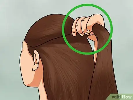 Image titled Crimp Your Hair With a Straightener Step 3