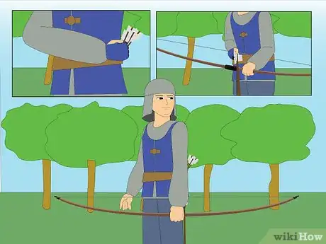 Image titled Shoot an English Long Bow Step 1