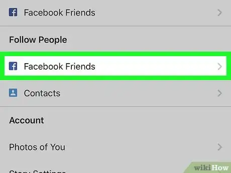 Image titled Invite Facebook Friends to Join Instagram on iPhone or iPad Step 4