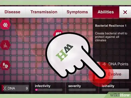 Image titled Beat Bacteria Brutal Mode in Plague Inc. Step 5