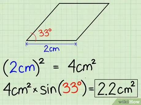 Image titled Calculate the Area of a Rhombus Step 7