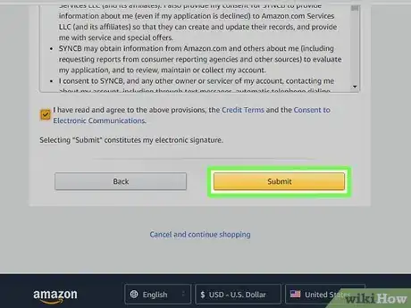 Image titled Apply for an Amazon Credit Card Step 9