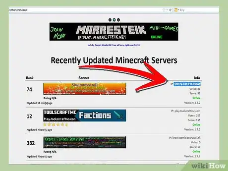 Image titled Find Minecraft Servers to Play on Step 3