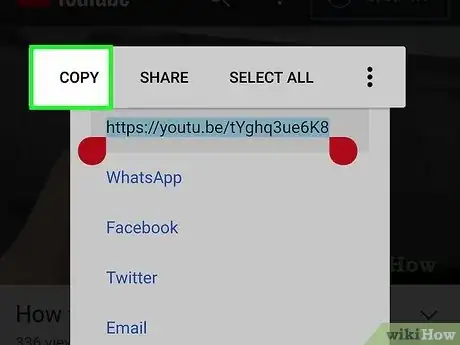 Image titled Download Videos from YouTube Using Opera Mini Web Browser (Mobile) Step 2