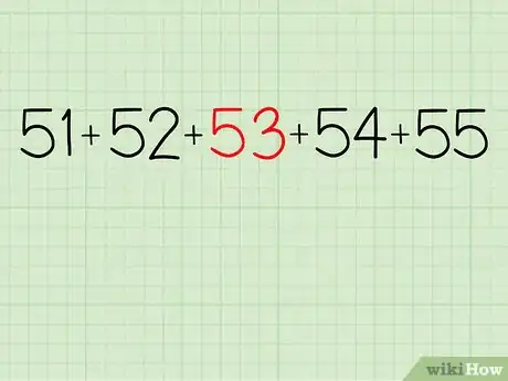 Image titled Add 5 Consecutive Numbers Quickly Step 1