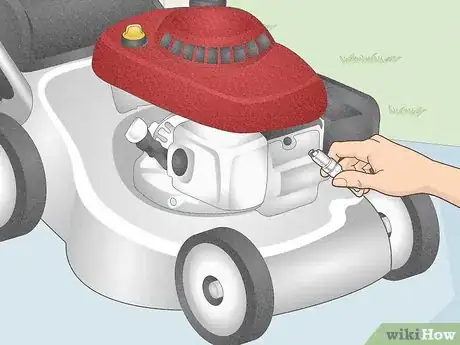 Image titled Repair a Lawn Mower Step 1