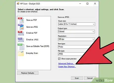 Image titled Scan a Document Wirelessly to Your Computer with an HP Deskjet 5525 Step 10