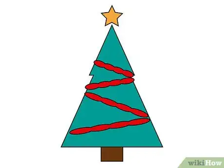 Image titled Put Deco Mesh on a Christmas Tree Step 10