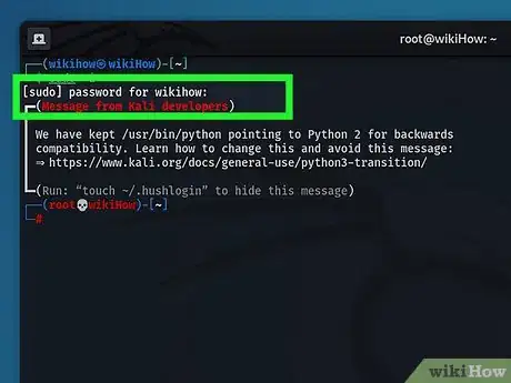 Image titled Open the Root Terminal in Kali Linux Step 6