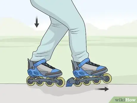 Image titled Stop on Inline Skates Step 1