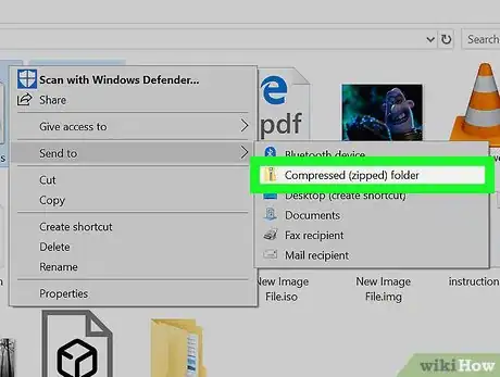Image titled Create a Zip File in Windows Step 6