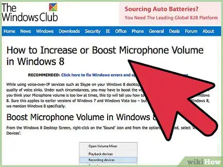 Image titled Set Up a Mic in Windows 8 Step 12