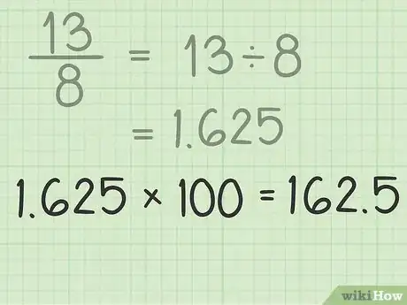 Image titled Convert an Improper Fraction to Percent Step 2