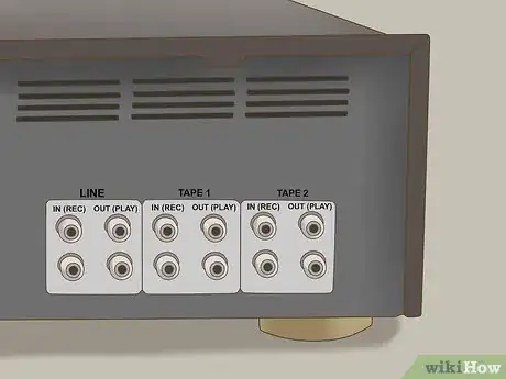 Image titled Record a CD to an Audio Cassette Using Amplifier Step 4