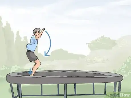 Image titled Land a Front Flip on the Trampoline Step 8