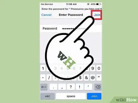 Image titled Join a Wireless Network from Your iPhone Step 9