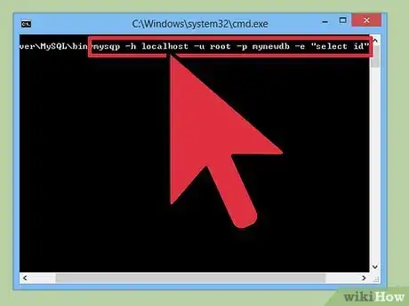 Image titled Send Sql Queries to Mysql from the Command Line Step 7