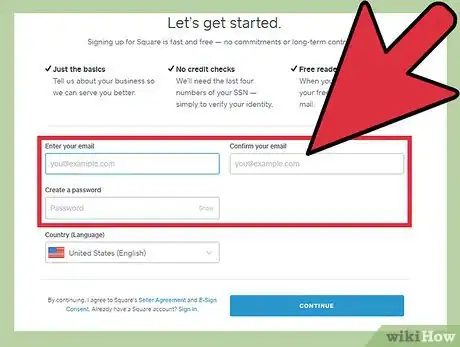 Image titled Sign up for Square Step 2