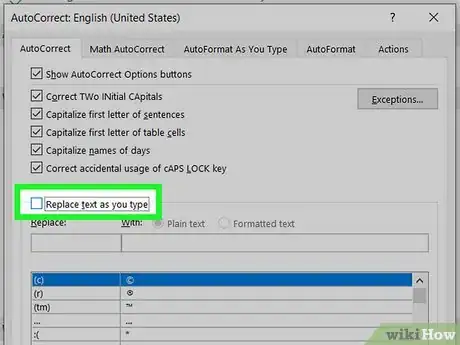 Image titled Turn Off Autocorrect in Word Step 6