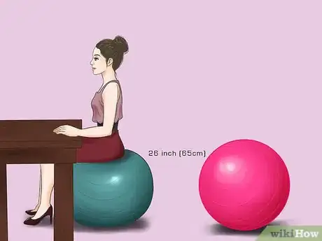 Image titled Choose the Correct Size Yoga Ball Step 4