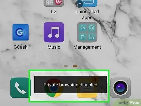 Image titled Disable Incognito Mode on Android Step 4