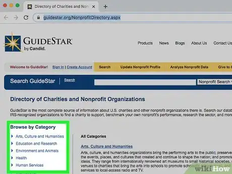 Image titled Find a List of Nonprofit Organizations Step 10